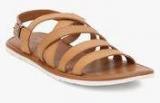 Louis Philippe Tan Sandals Men