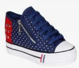 Lovely Chick Blue Casual Sneakers Women