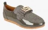 Lovely Chick Grey Moccasins Women