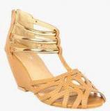 Lovely Chick Tan Wedges Women