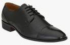 Mactree Black Derbys Formal Shoes Men