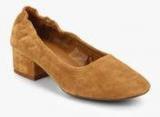 Mango Baila Brown Belly Shoes Women