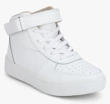 Mango Danny C Ankle Length White Casual Sneakers women