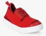 Mango Deportiva Corea Red Casual Sneakers women