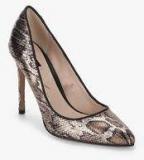 Mango Madiso A C Grey Animal Print Stilettos Women