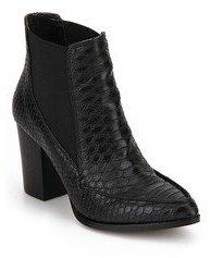 Mango Natalia C Ankle Length Black Boots women