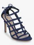 Mango Navy Blue Stilettos Women