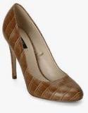 Mango Rosa Brown Stilettos Women