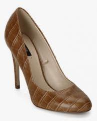 Mango Rosa Brown Stilettos women