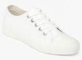 Mango Sara White Casual Sneakers Women