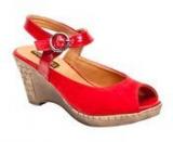 Marc Loire Red Wedges women