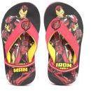 Marvel Boys Red & Black Printed Thong Flip Flops Boys