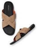 Mast & Harbour Beige Comfort Sandals Men