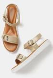 Mast & Harbour Beige Sandals women