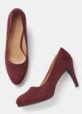 Mast & Harbour Burgundy Synthetic Stilettos Women