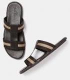 Mast & Harbour Coffee Brown Comfort Sandals Girls