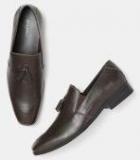 Mast & Harbour Coffee Brown Semiformal Slip Ons Men