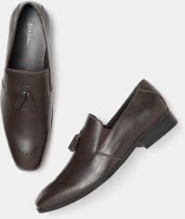 Mast & Harbour Coffee Brown Semiformal Slip Ons men