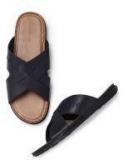 Mast & Harbour Navy Blue Comfort Sandals Men