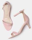 Mast & Harbour Pink Solid Sandals Women