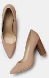 Mast & Harbour Women Beige Solid Pumps