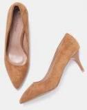 Mast & Harbour Women Camel Brown Solid Pumps