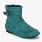 Mb Collection Ankle Length GREEN BOOTS women