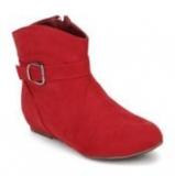 Mb Collection Ankle Length RED BOOTS women