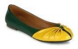 Mb Collection Green Belly Shoes women