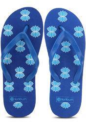 Mb Sunburn Blue Flip Flops Women