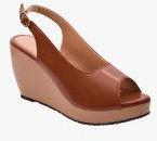 Meriggiare Brown Wedges Women