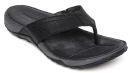 Merrell Men Black Solid Terrant Post Ltr Thong Flip Flops Men