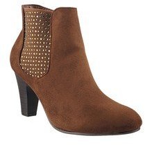 Metro Ankle Length Brown Boots women