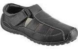 Metro Black Sandals Men