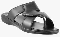 Metro Black Slippers men