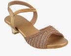 Metro Gold Sandals Girls