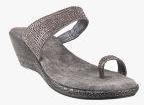 Metro Grey Wedges Women