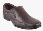 Metro Maroon Formal Shoes Men