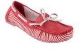 Metro Red Moccasins Women