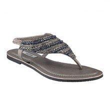 Metro Silver Sandals women