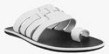 Metro White Slippers Men