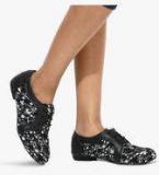 Mft Couture Black Floral Lifestyle Shoes women