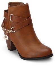 Miss Bennett Ankle Length Brown Boots women