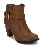 Miss Bennett Ankle Length Camel Boots Women