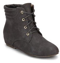 Miss Bennett Ankle Length Grey Boots women