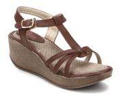 Miss Bennett Brown Wedges Women