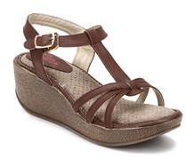 Miss Bennett Brown Wedges women