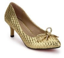 Miss Bennett Golden Stilletoes women