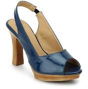 Miss Bennett Navy Blue Stilletoes Women