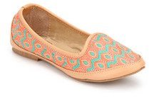 Miss Bennett Orange Belly Shoes women